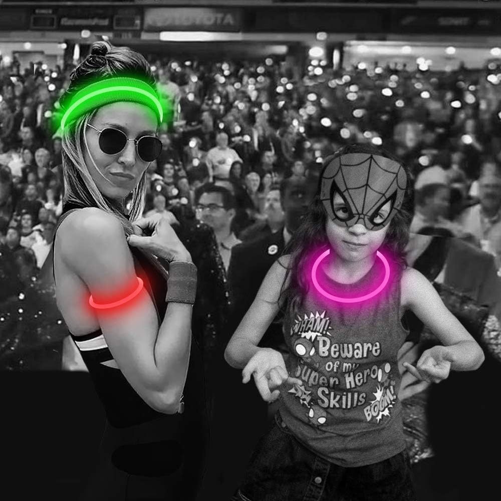 LED Dog Collar USB Rechargeable Glowing Pet Collars