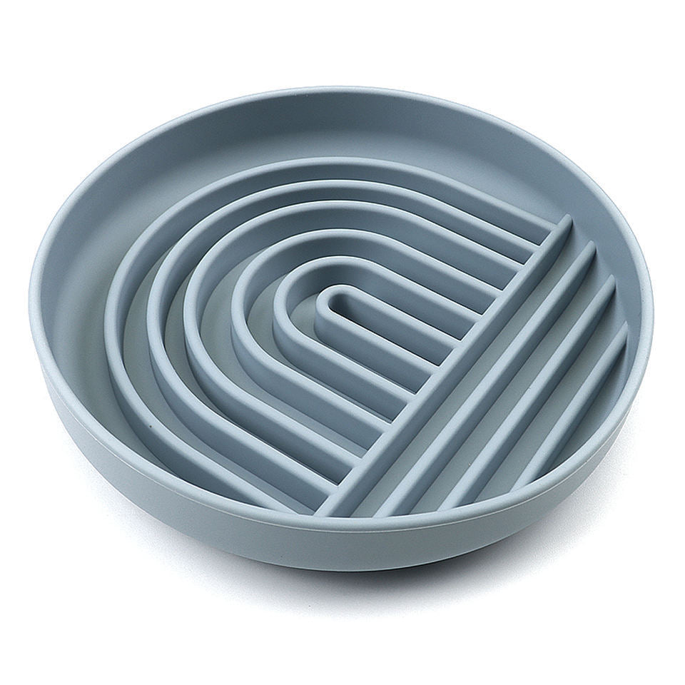 The Slowdown Bowl Silicone Slow Feeder For Dogs Puppies
