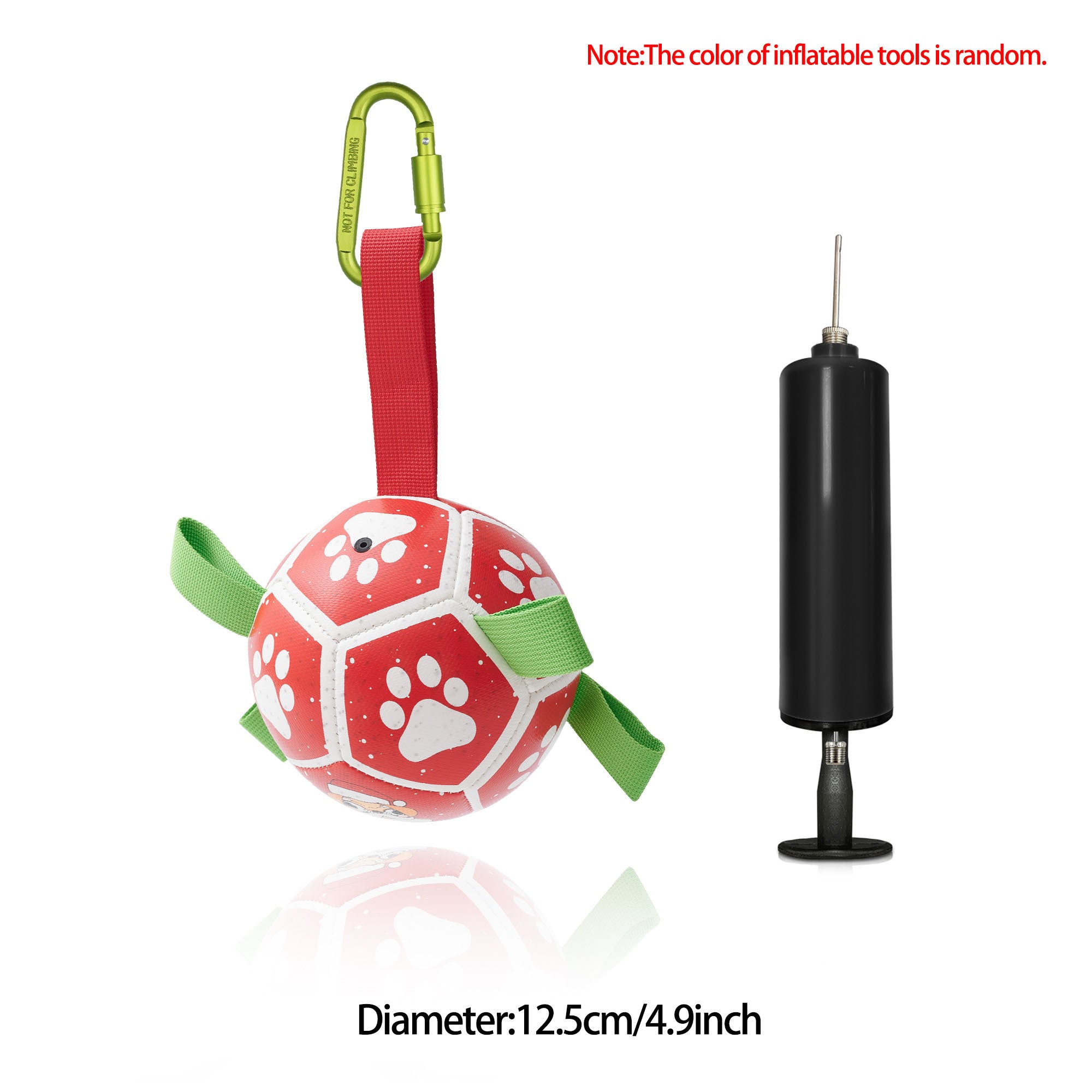 Interactive Dog Football Toy: Soccer Ball, Inflated Training Toy for Dogs
