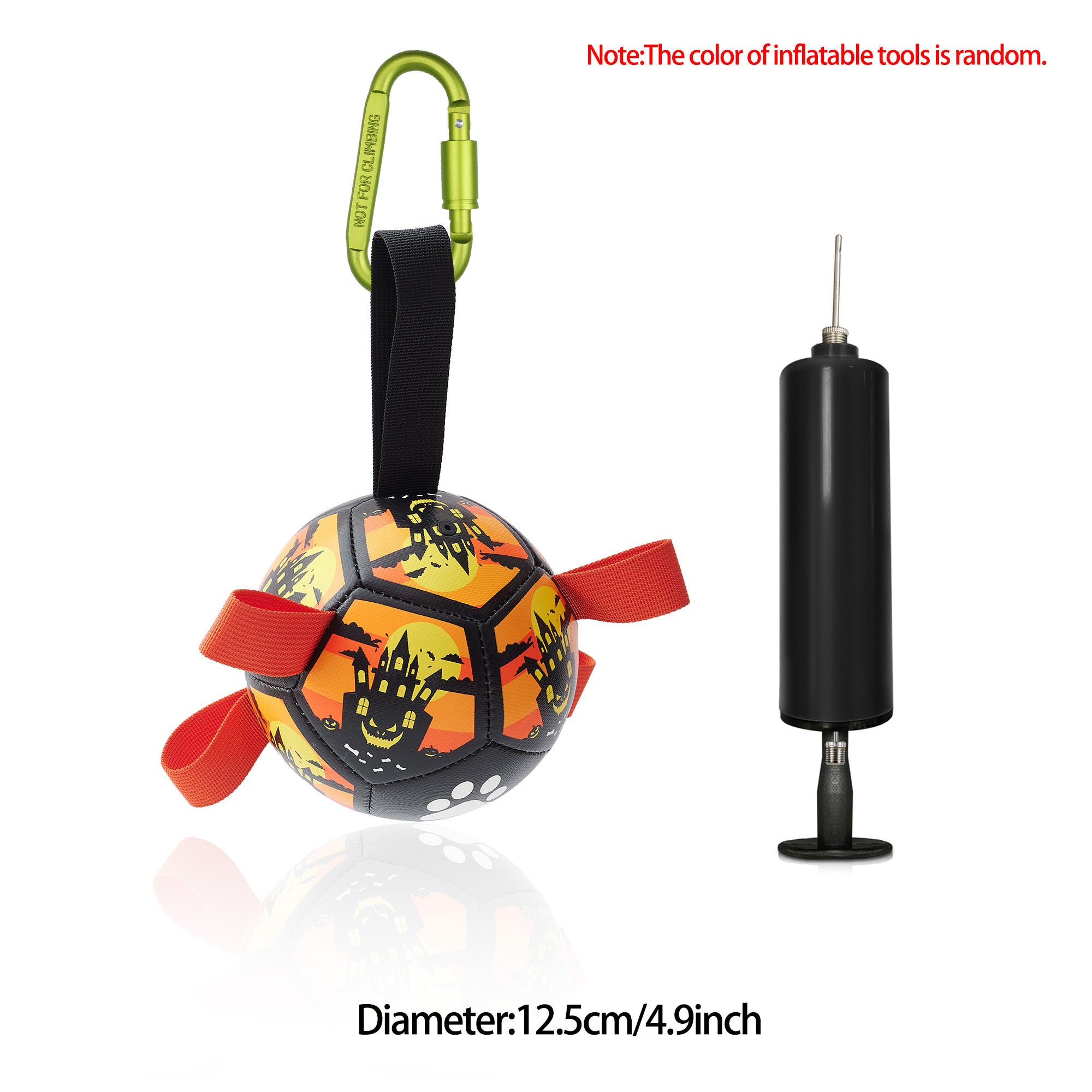 Interactive Dog Football Toy: Soccer Ball, Inflated Training Toy for Dogs