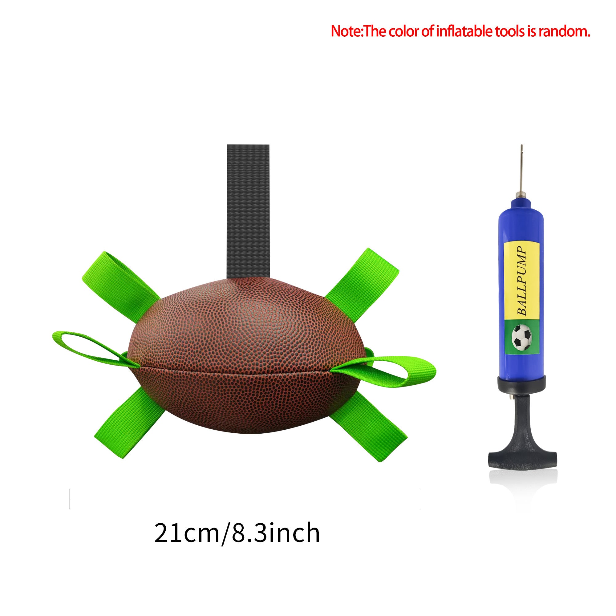 Interactive Dog Football Toy: Soccer Ball, Inflated Training Toy for Dogs
