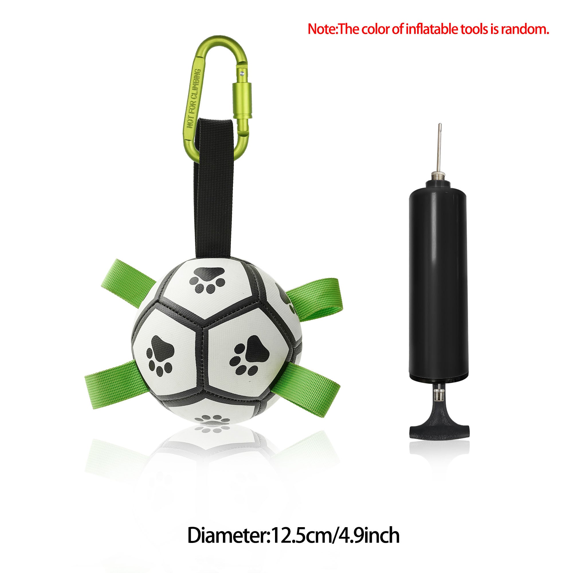 Interactive Dog Football Toy: Soccer Ball, Inflated Training Toy for Dogs