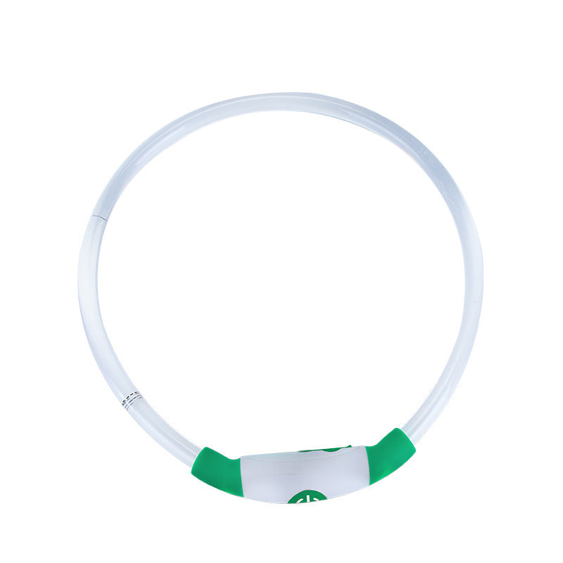 LED Dog Collar USB Rechargeable Glowing Pet Collars