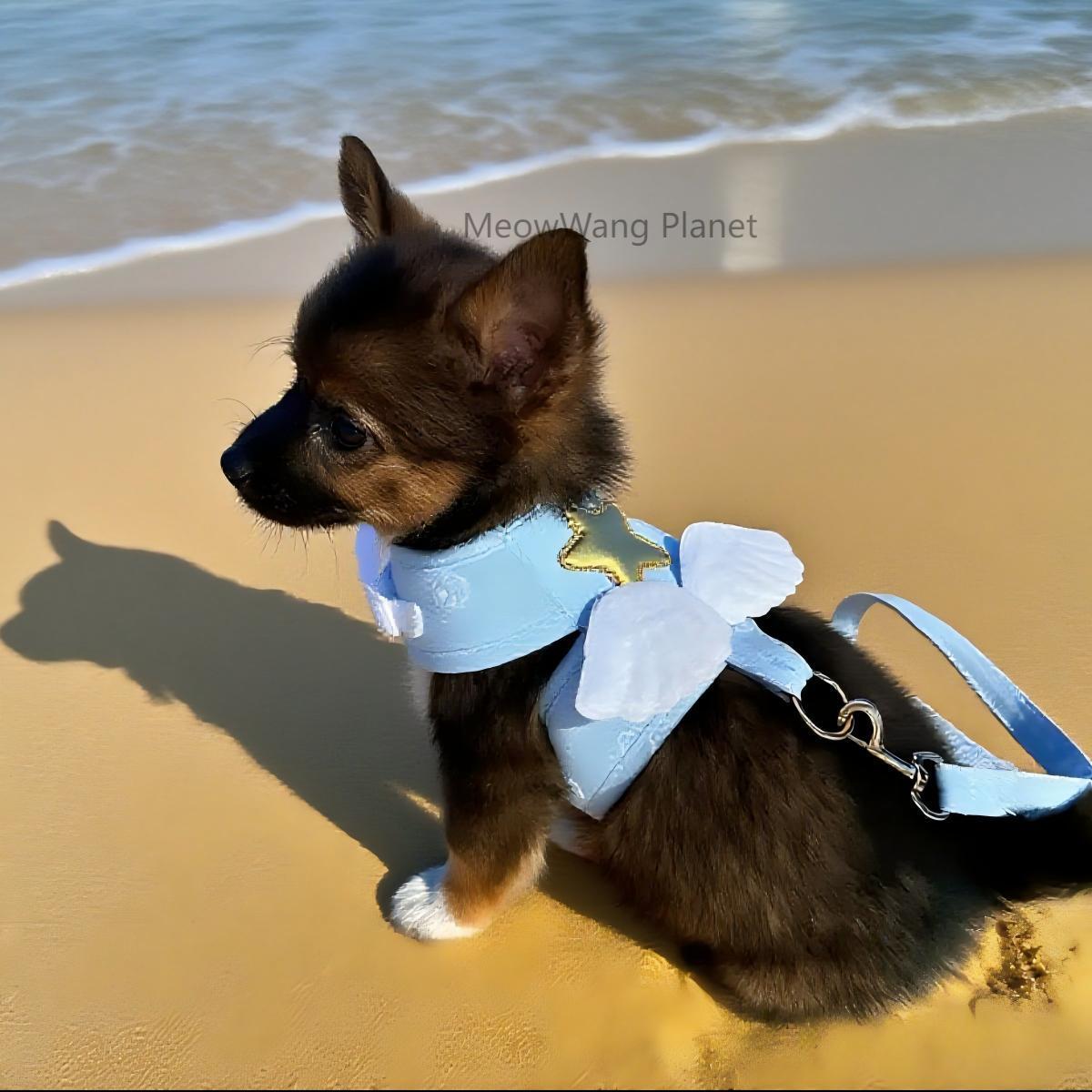 Dog Leash Cat Leash Heavenly Angel Wings Pet Harness