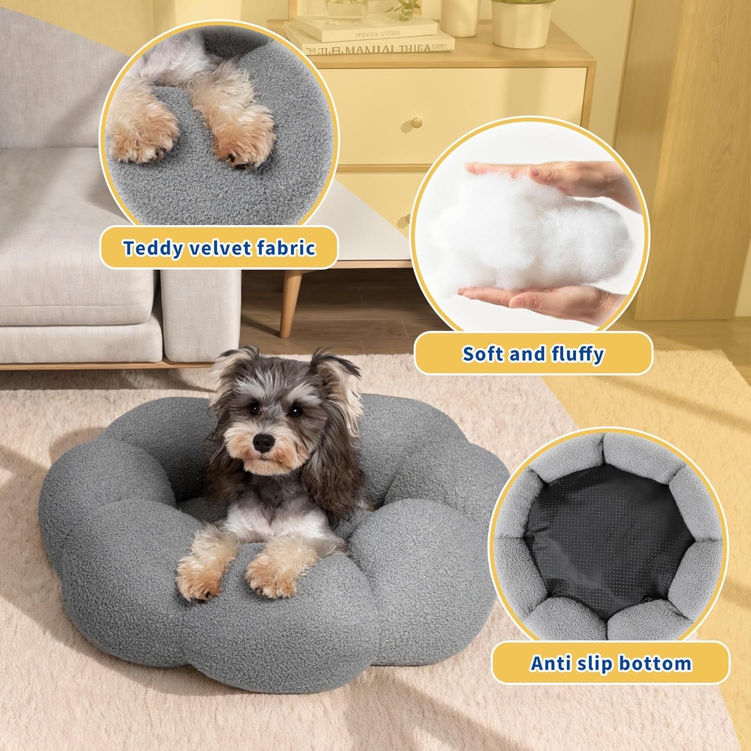Calming Cat And Dog Beds For Indoor Cats And Dogs