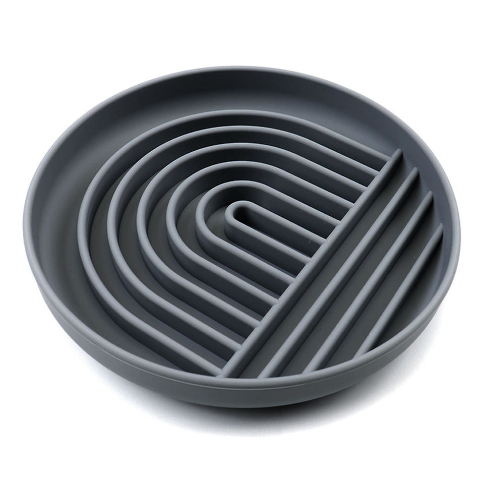 The Slowdown Bowl Silicone Slow Feeder For Dogs Puppies