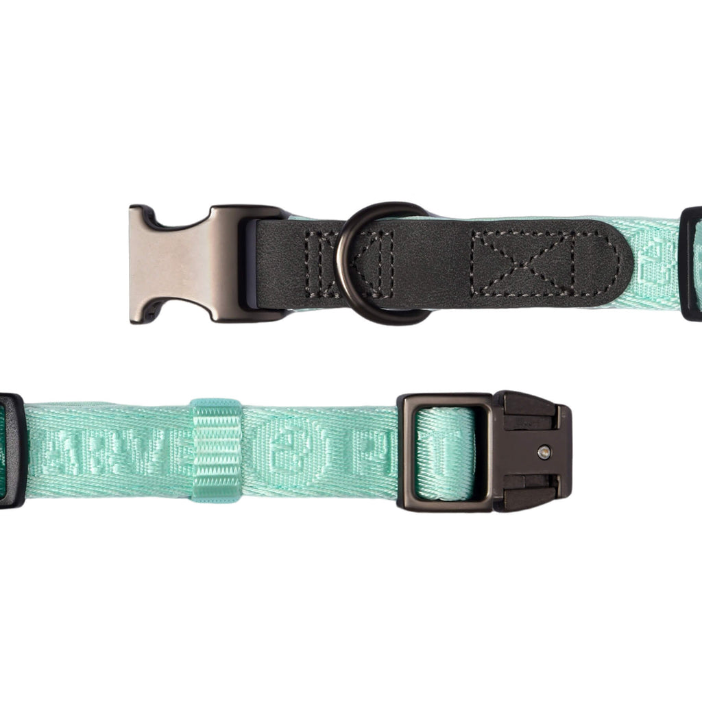 PETMARVEL Heavy Duty Solid Dog Collar Neoprene Padded One Inch Wide