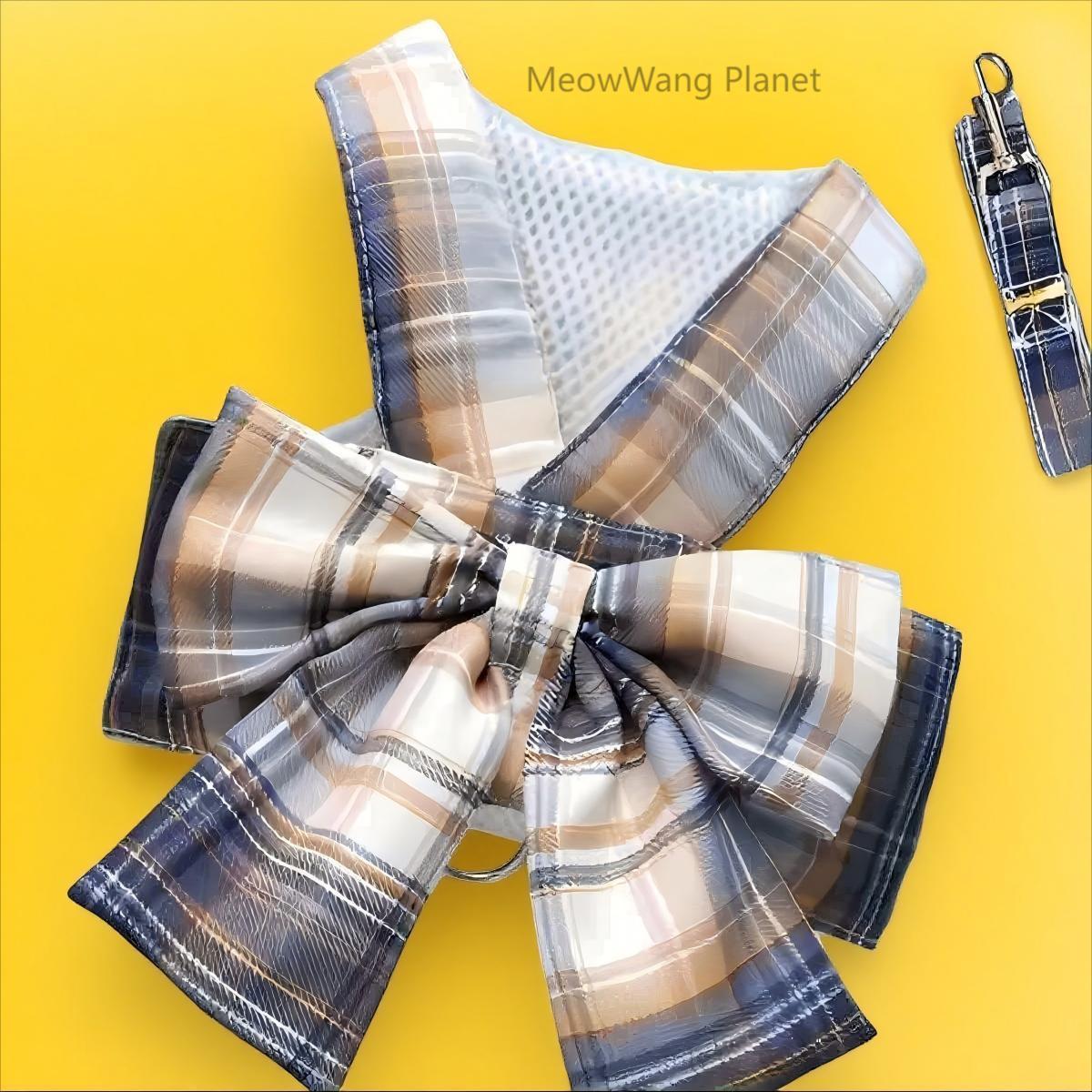 Luxury JK Plaid Pet Harness