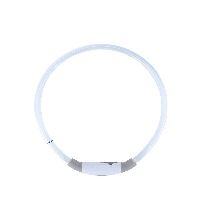LED Dog Collar USB Rechargeable Glowing Pet Collars