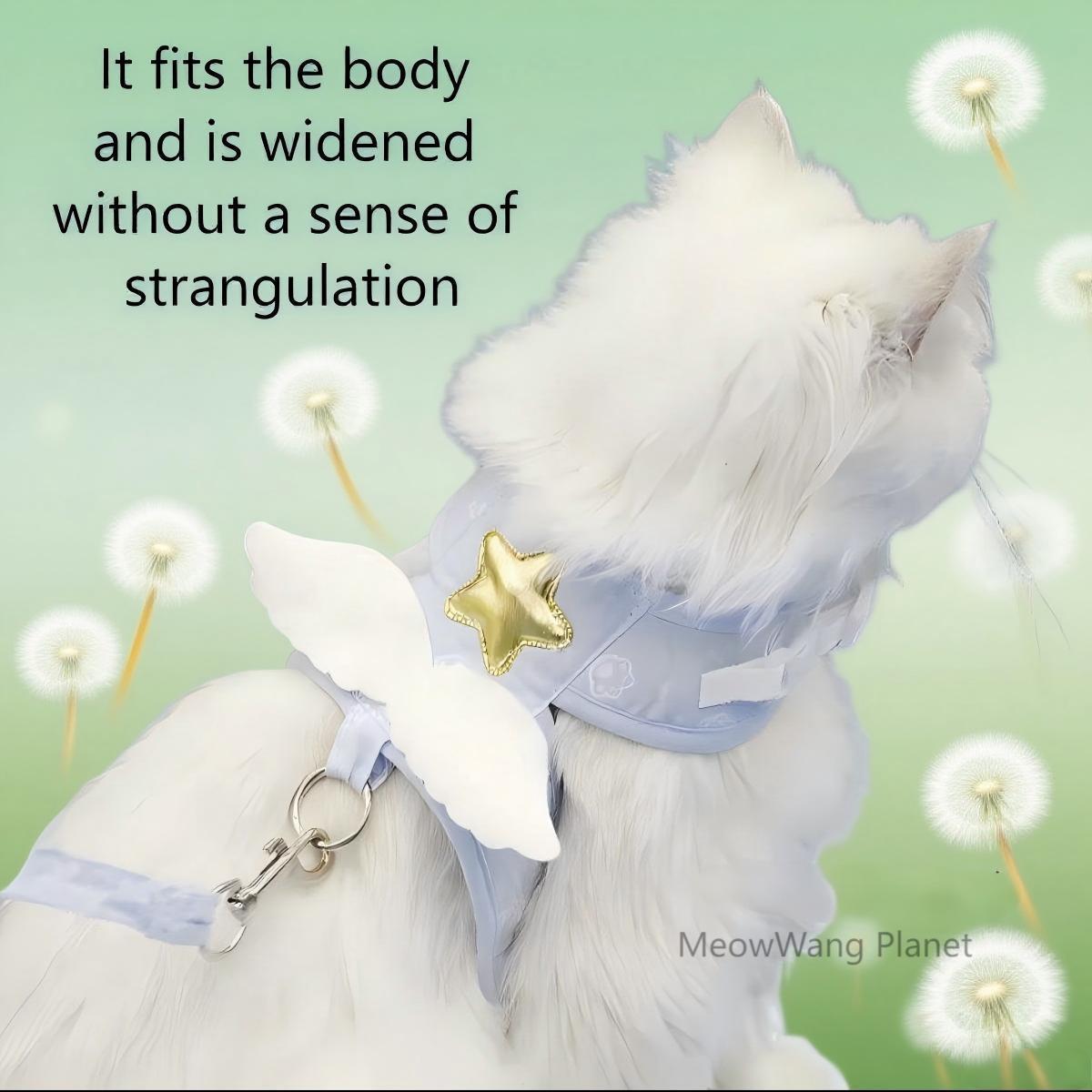 Dog Leash Cat Leash Heavenly Angel Wings Pet Harness