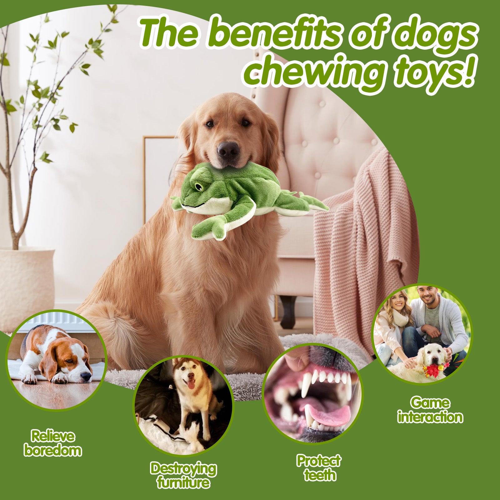 Pet Plush Toys Sound And Bite-Resistant
