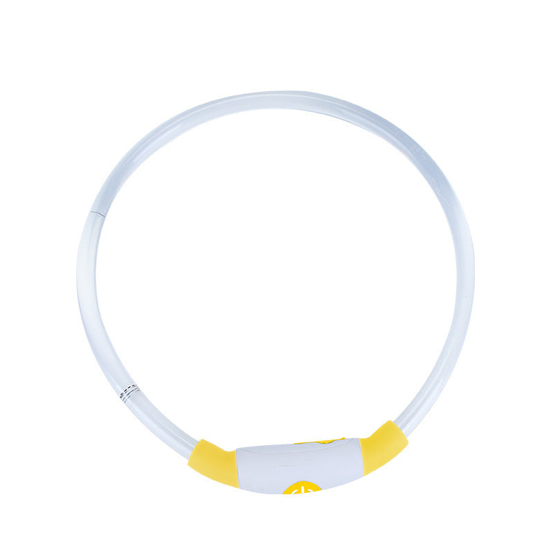 LED Dog Collar USB Rechargeable Glowing Pet Collars
