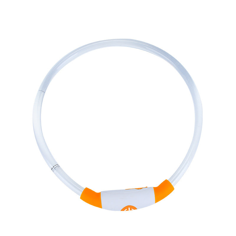 LED Dog Collar USB Rechargeable Glowing Pet Collars