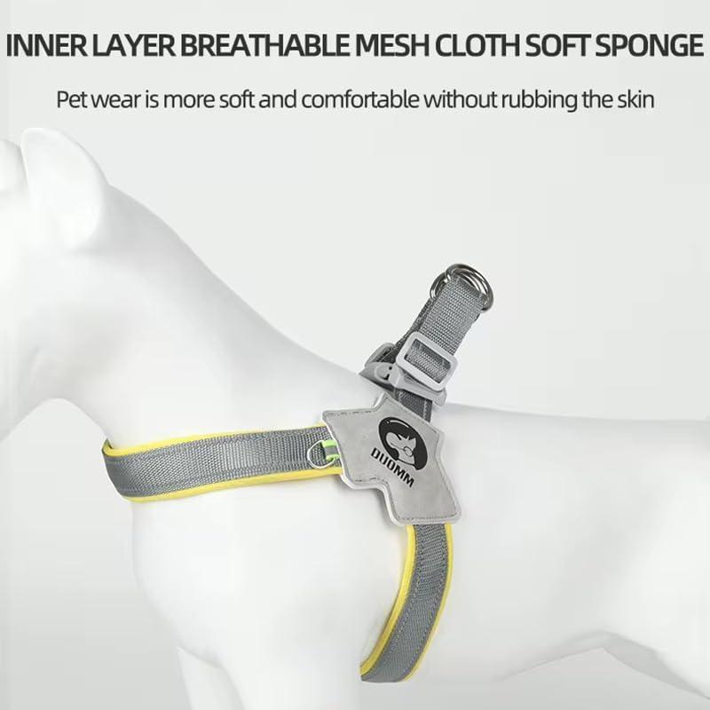 Pet Dog Cat Harness, Pet Harness With Leash Set, Adjustable Puppy Harness