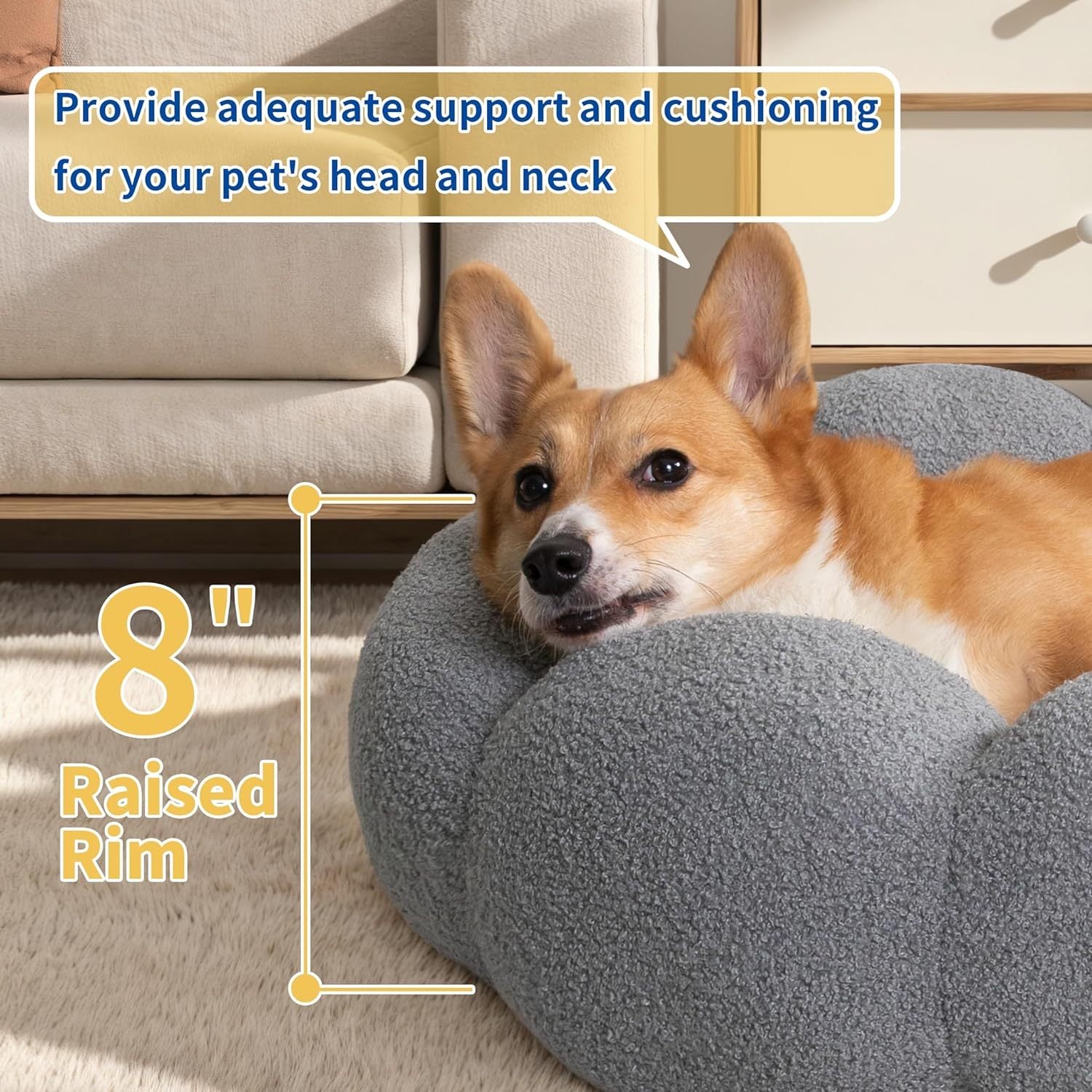 Calming Cat And Dog Beds For Indoor Cats And Dogs