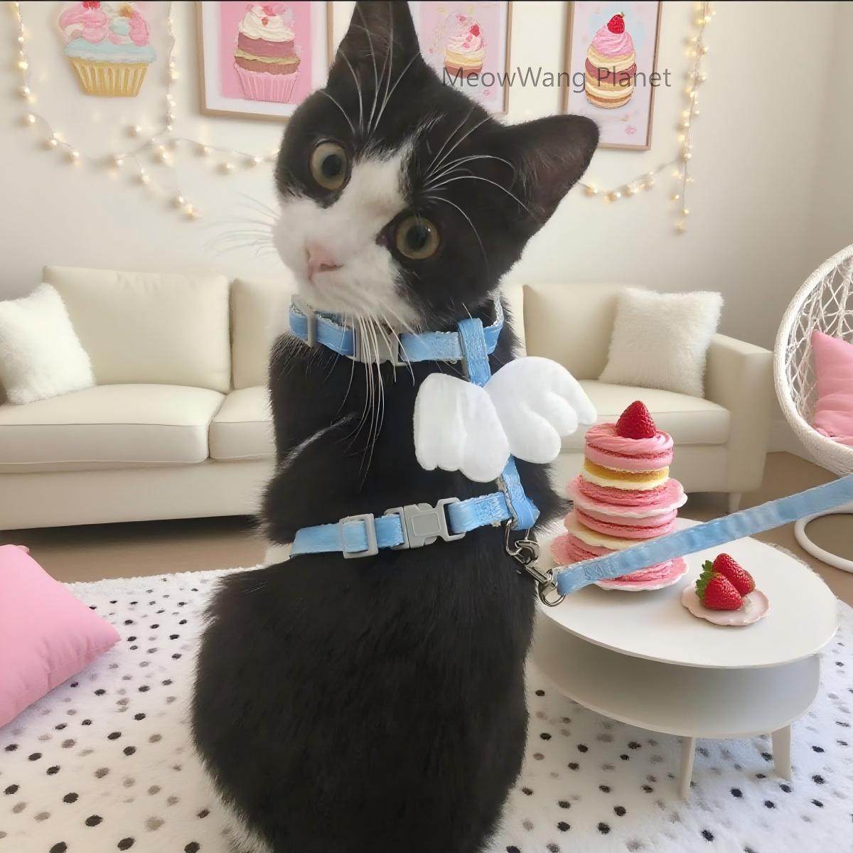 Dog Leash Cat Leash Charming Wings Pet Harness Leash
