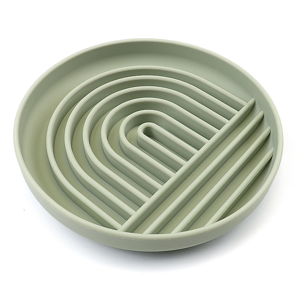 The Slowdown Bowl Silicone Slow Feeder For Dogs Puppies